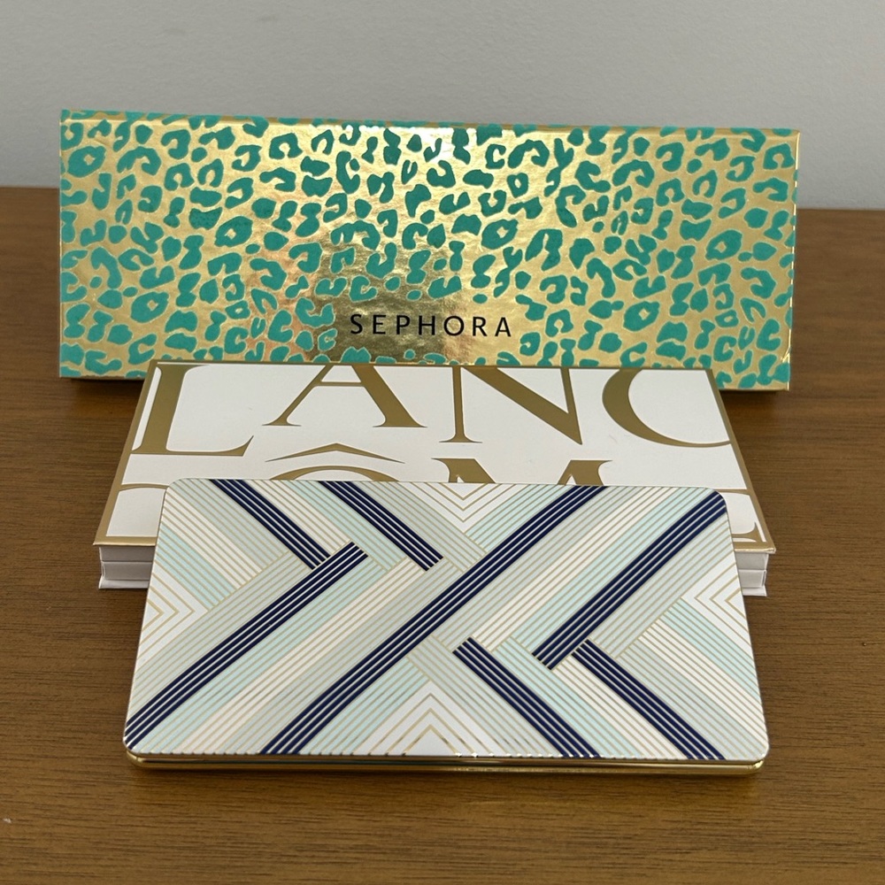 Trio of Eye Palettes-Tarte, Lancôme & Sephor